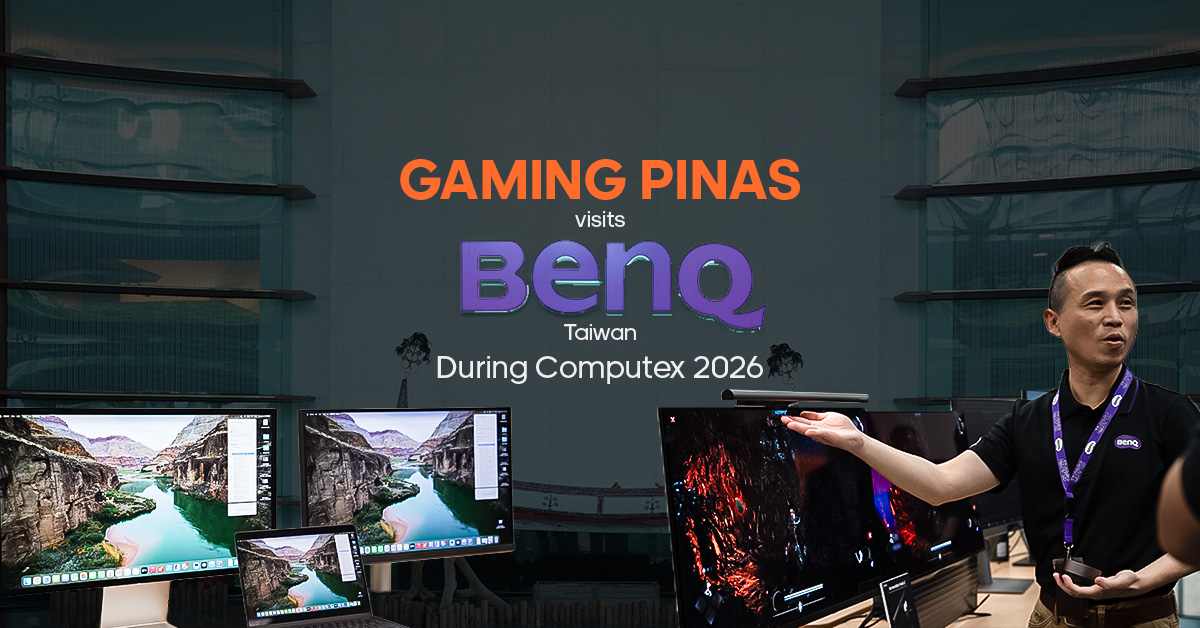 Gaming Pinas Visits BenQ Taiwan During Computex 2026