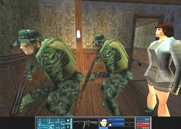 Tom Clancy's Rainbow Six 1998 game still