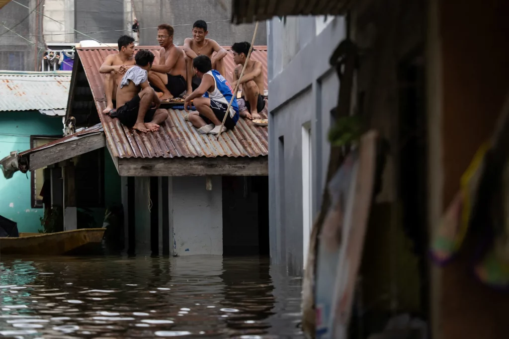 Flood control in Calumpit, Bulacan, Philippines