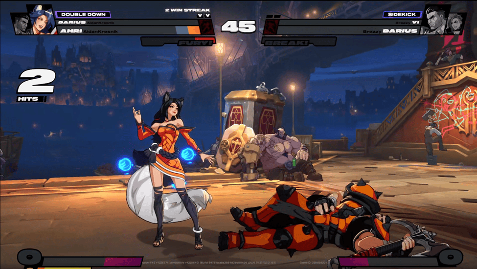 Riot 2XKO gameplay screenshot shared on Reddit