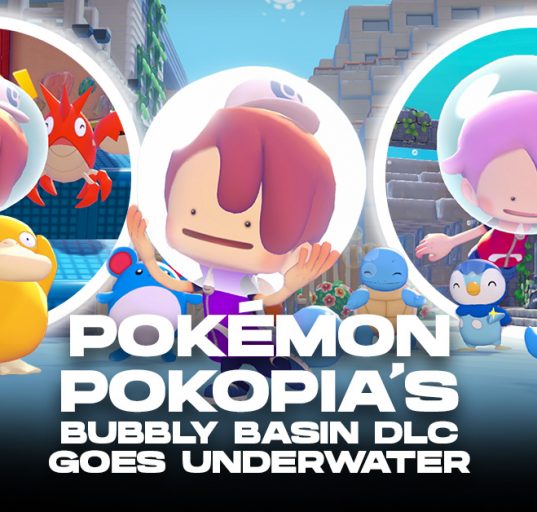 Pokémon Pokopia’s Bubbly Basin DLC Goes Underwater