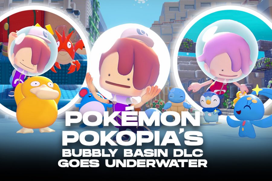 Pokémon Pokopia’s Bubbly Basin DLC Goes Underwater